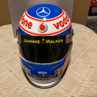 2010 Jenson Button McLaren Mercedes 1:2 Mini Helmet - pikkukuva 2