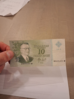 10 mk 1963 AN tähti litt.A