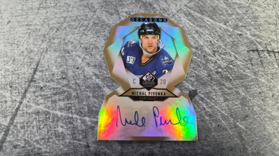 Michal Pivonka 2020-21 SP Legends Decagons Auto
