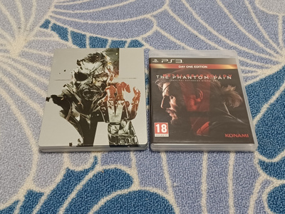 Metal Gear Solid V Phantom Pain + Steelbook PS3
