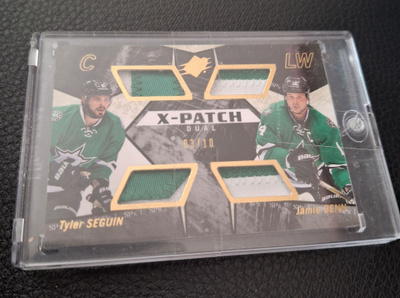 2015-16 SPX Dual X-Patch Seguin/Benn