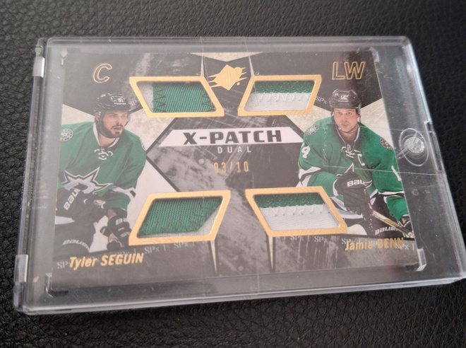 2015-16 SPX Dual X-Patch Seguin/Benn