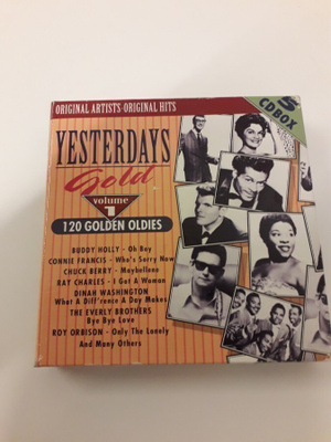 Yesterdays Gold - Volume 1 - 120 Golden Oldies (5cd box)