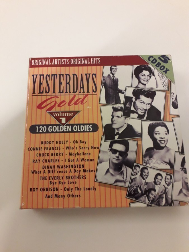 Yesterdays Gold - Volume 1 - 120 Golden Oldies (5cd box)