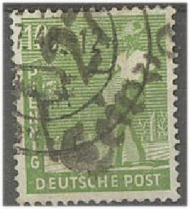 Saksa venäl.miehitys Mi 169 V o (sign. Dr Herbst)