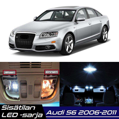 Audi S6 (C6) Sisätilan LED-sarja 25-osainen