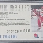 1993-94 Classic Hockey Draft Card Numbered /15000 Pavel Bure - pikkukuva 2