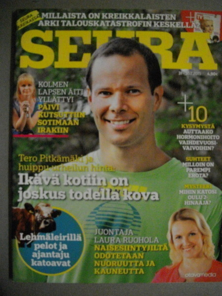 Seura lehti Nro 31/2015 (14.3)