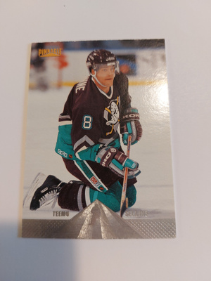 1996-97 Pinnacle Premium Stock #155 Teemu Selänne