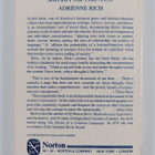 Adrienne Rich : On lies, secrets, and silence : selected ... - pikkukuva 2