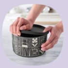 TUPPERWAREN KAHVIPURKKI / ONE TOUCH CANISTER 1.4L COFFEE - pikkukuva 3
