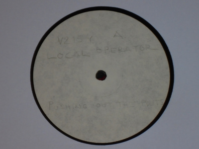 LOCAL OPERATOR - Pushing Out The Poet - LP 1980 KOELEVY EX-