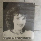PAULA KOIVUNIEMI - tosi vanha orig keikkajuliste - pikkukuva 1