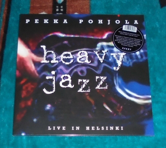PEKKA POHJOLA ~ Heavy Jazz - Live In Helsinki ~ LP kelmussa