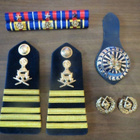 Kambodzhalaisen poliisikapteenin arvomerkkisetti - pikkukuva 1