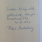 Raili Malmberg : Kodin onneksi (signeerattu, tekijän omiste) - pikkukuva 3