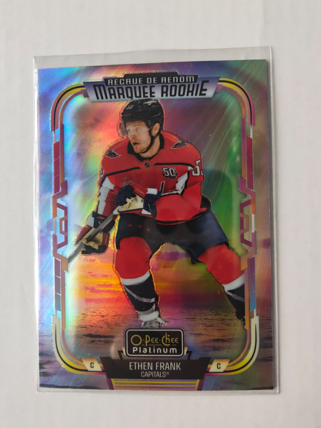 Ethan Frank 2025-26 OPC Platinum Marquee Rookie Sunset