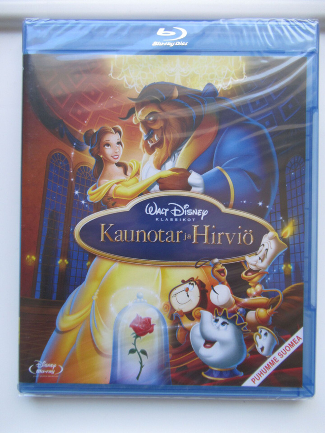 KAUNOTAR JA HIRVIÖ BLU-RAY *UUSI!*