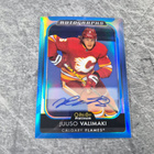 Juuso Välimäki 2021-22 OPC Platinum Blue Rainbow Auto - pikkukuva 1