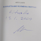 Arto Lahti : Kannattaako Suomessa yrittää : yrittäjäprofe... - pikkukuva 3