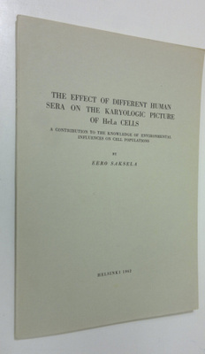 Eero Saksela : The effect of different human sera on the ...