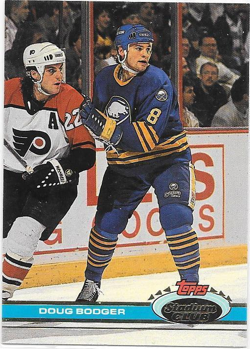 1991-92 Stadium Club #114 Doug Bodger Buffalo Sabres