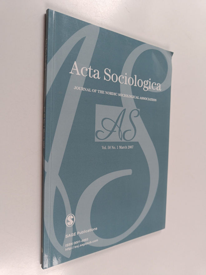 Acta sociologica vol. 50 no. 1 march 2007