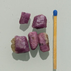 Korundi (rubiini) kiteitä 41,6 ct - pikkukuva 4