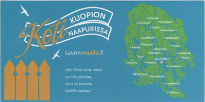 kortti **/° Kaavi Lapinlahti Säyneinen Nilsiä - erilaisia