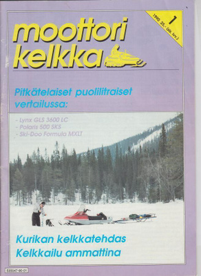 Moottorikelkka -lehti 1990/1