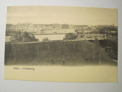 VANHA Postikortti Oulu HUIPPUKUNTO ennen-1905
