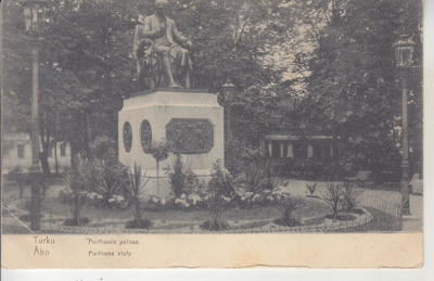 Turku Porthanin patsas 1905