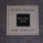 Henrik Allert , Pentik, Studio Fauna, Taulu, Reliefi 3,670kg - pikkukuva 4