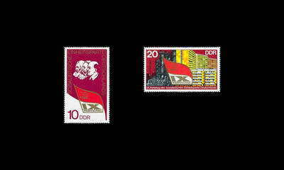 DDR 2123-4 ** Puoluekokous (1976)