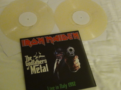 Iron maiden godfathers of metal 2lp kirkas vinyyli ltd 150