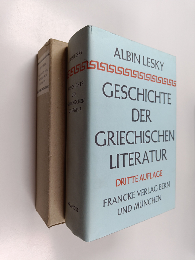Albin Lesky : Geschichte der griechischen Literatur (kote...