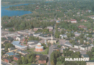 Hamina,  Ariel  Ilmakuvakortti ,   e223