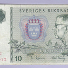 Ruotsi 10 Kronor v.1968 P-52b - pikkukuva 1