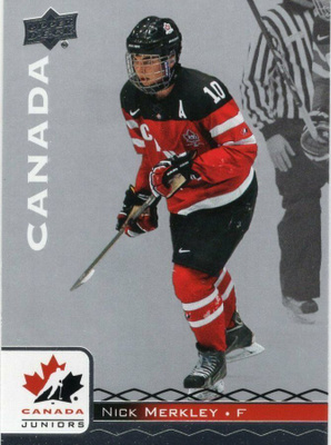 2017-18 Upper Deck Canada #85 Nick Merkley ex ÄSSÄT