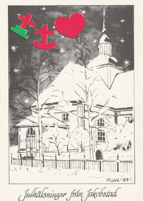 KIRKKOKORTTI - PIETARSAARI -  KIRKKO