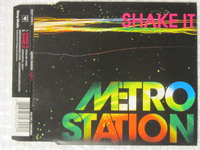 Metro Station • Shake It PROMO CD-Single