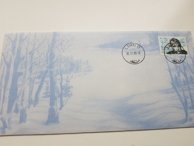 FDC Mauno Koivisto 60v. - Kuori erikoisleimalla