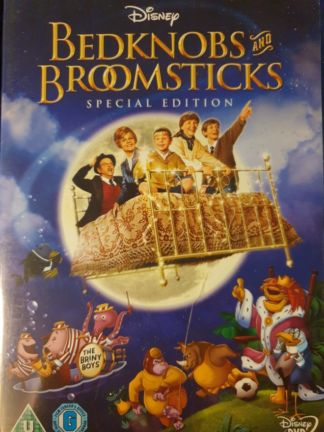 HOKKUS POKKUS TAIKALUUDALLA / BEDKNOBS AND BROOMSTICKS DVD