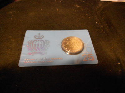 2025 san marino CoinCard