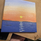 Uniikki ”kesäyön unelma” Canvas taulu - pikkukuva 3