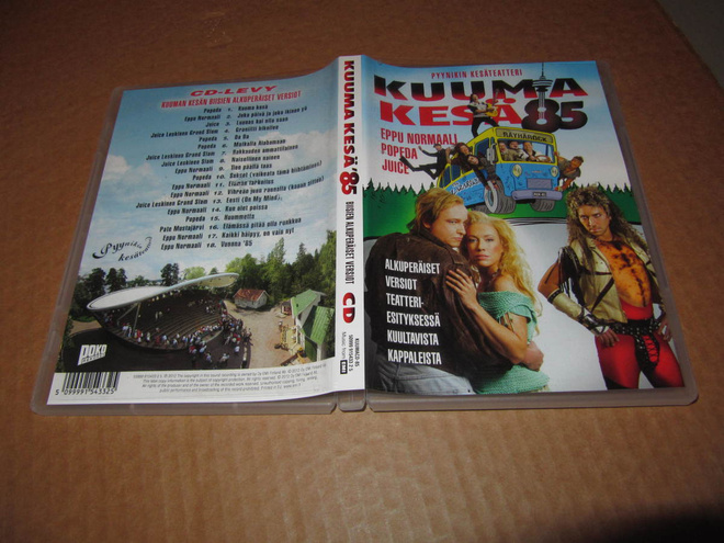 Kuuma Kesä 85`CD Juice, Popeda, Eppu Normaali v.2012 UUSI !