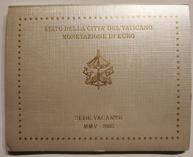 VATIKAANI Rahasarja MMV - 2005 Sede Vacante