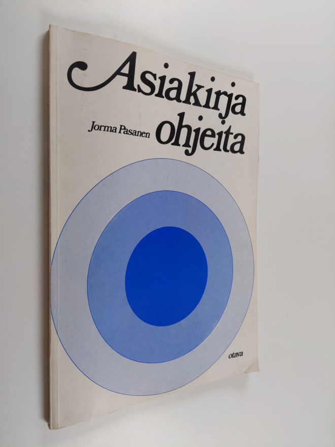 Jorma Pasanen : Asiakirjaohjeita