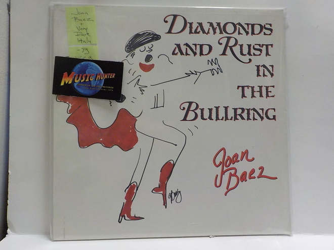JOAN BAEZ - DIAMONDS & RUST IN THE BULLRING M-/M- LP