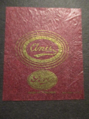 VANHA KARAMELLIPAPERI - ANIS (AB16)